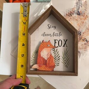 Clever Little Fox Wall Decor & Fox Art